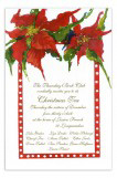 Perky Poinsettias Invitation