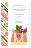 Pink Diaper Bag Invitation