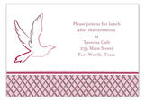 Pink Dove Enclosure Card