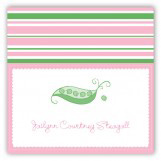 Pink Peapod Gift Tag