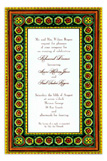 Pompeii Border Invitation