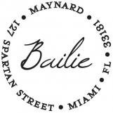 Bailie Personalized Stamp