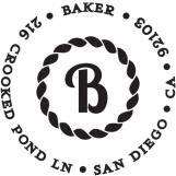 Baker Personalized Stamp