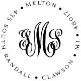 Cipher Deluxe Personalized Monogram Stamp