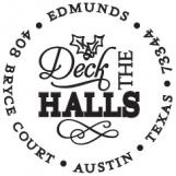 Deck the Halls Personalized Stamp