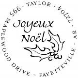 Noel Personalized Stamp