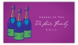 Purple Savvy Cocktail Calling Card