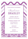 Radiant Orchid Pattern Bridal