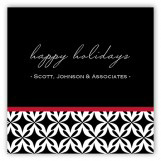 Red Warm Welcome Gift Tag