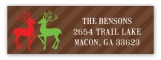 Reindeer Love Address Label