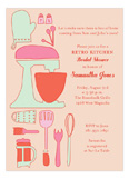 Retro Housewife Invitation