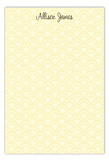 Rising Sun Yellow Flat Note Card