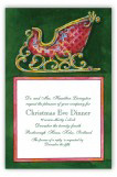 Ruby Sleigh Invitation