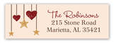 Rustic Christmas Address Label