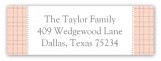 Shell Tweed Address Label