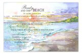 Shimmering Sands Invitation