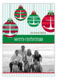 Ships Ahoy Holiday Photo Card