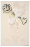 Silver Rattle Invitation