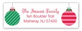 Simple Ornaments Address Label