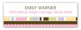 Simply One Pink Address Label