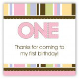 Simply One Pink Gift Tag