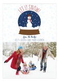 Snow Globe Fun Photo Card