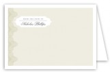 Soft Tan Currency Note Card