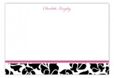 Sophisticated Forty Flat Note Card