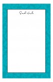 Sophisticated Teal Notepad