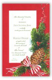 Spruce Cone Invitation