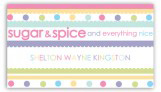 Sugar and Spice Calling Card