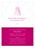 Sugar and Spice Girl Princess Shower Invites