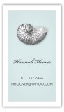 Summer Seashells Calling Card