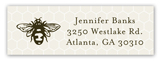 Sweet Bee Personalized Return Address Labels