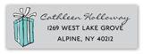 Tiffany Blue Address Label