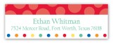 Turning Three Primary Colors Address Label