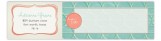 Turquoise Mod Circles Envelope Wrap