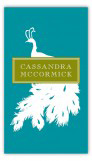 Turquoise Peacock Calling Card