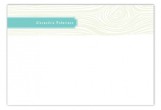 Turquoise Woodgrain Flat Note Card