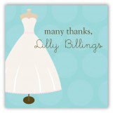 Wedding Dress Form Custom Gift Tags