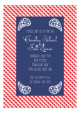 Western Gingham Invitation