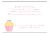 You Are My Cupcake Enclosure Card