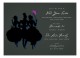 Black Savvy Party Invitation