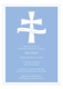 Blue Cross Banner Invitation