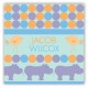 Blue Hippos Gift Tag