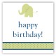 Boy Elephant Icon Gift Tag