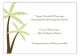 Breezy Palm Wedding Enclosure Cards