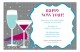 Bubbly Spirits Invitation