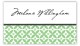 Green Elegance Calling Card