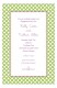 Green Garden Trellis Invitation